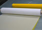 50 Inch 80T Polyester Sablon Mesh Untuk Pencetakan Keramik, Warna Putih / Kuning