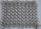 8 * 8 inch 316L Stainless Steel Chainmail Cast Iron Cleaner Untuk Pon Cleaner